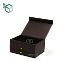 High quality cardboard chocolate packaging gold stamping with lid